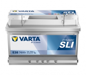 Varta Dynamic SLI 74Ah, 12V, E38